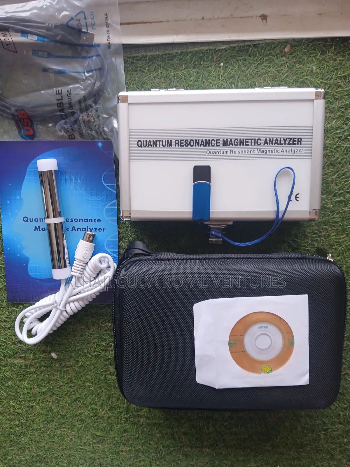 Quantum Resonance Magnetic Analyzer With Pen Drive