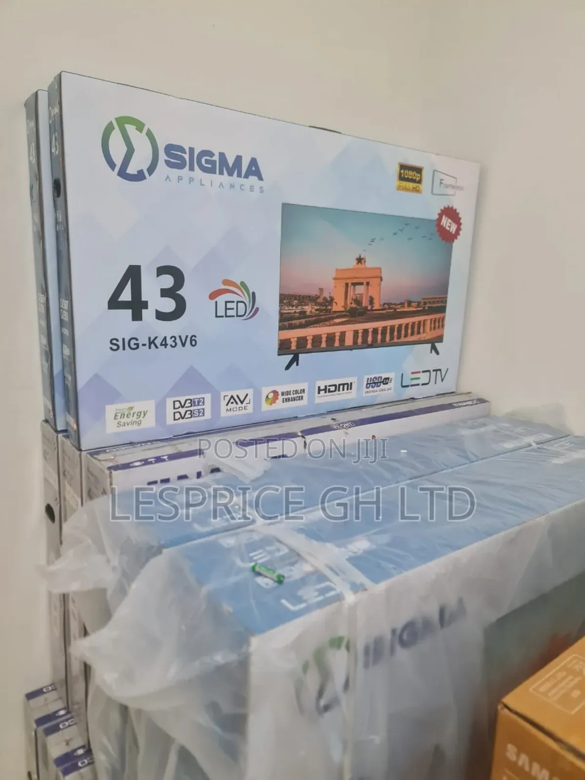 Sigma 43" Tv - Satellite Ready