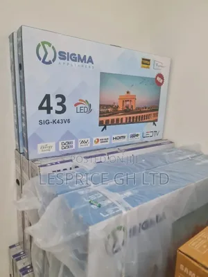 Sigma 43" Tv - Satellite Ready