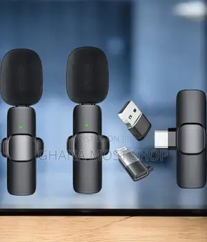 2 in 1 Wireless Microphone for Android and iPhone