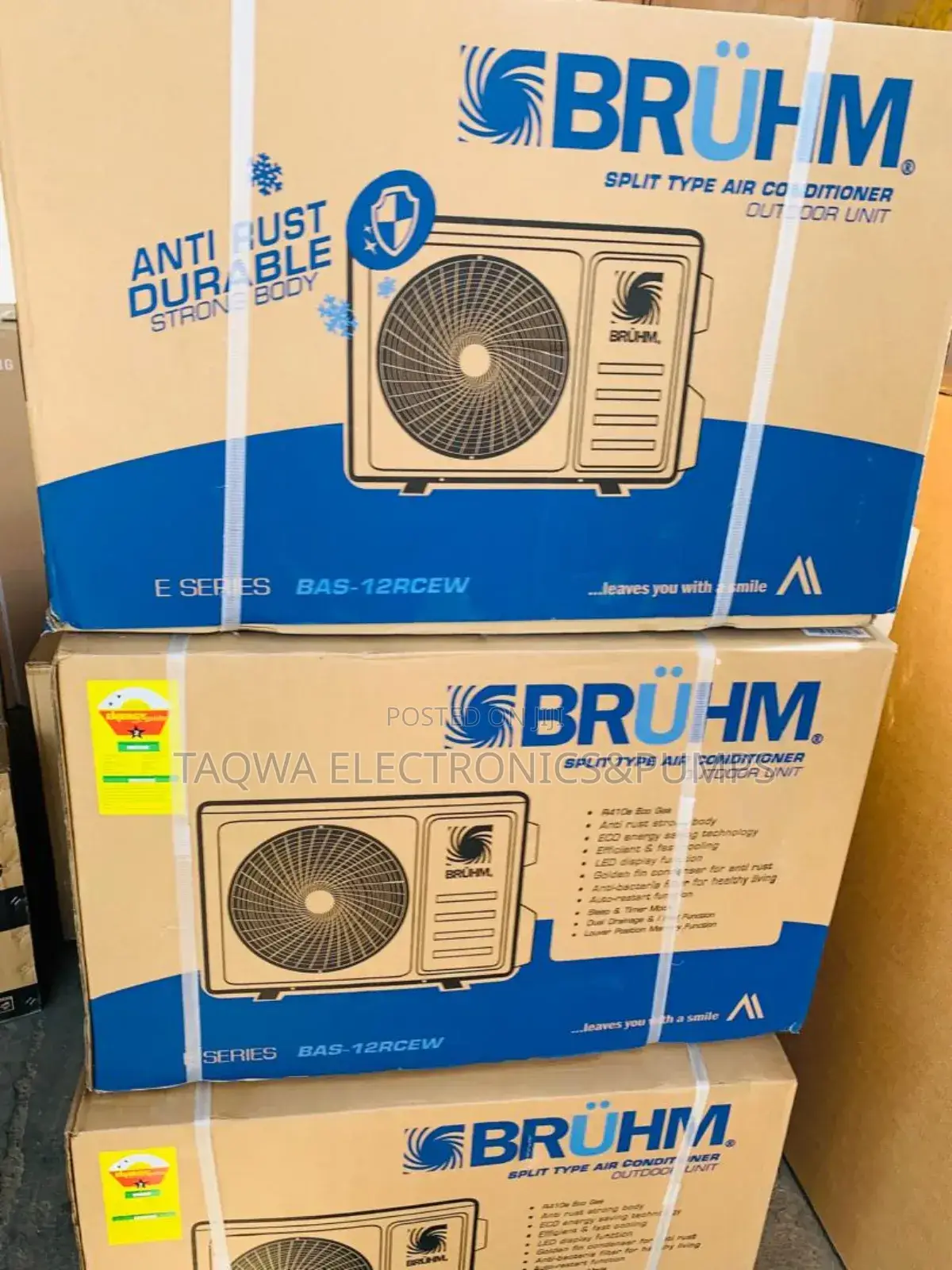 Thrilling Bruhm 1.5hp Air Conditioner