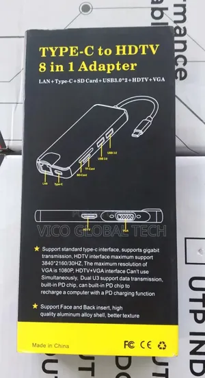Type-C to HDTV 8in1