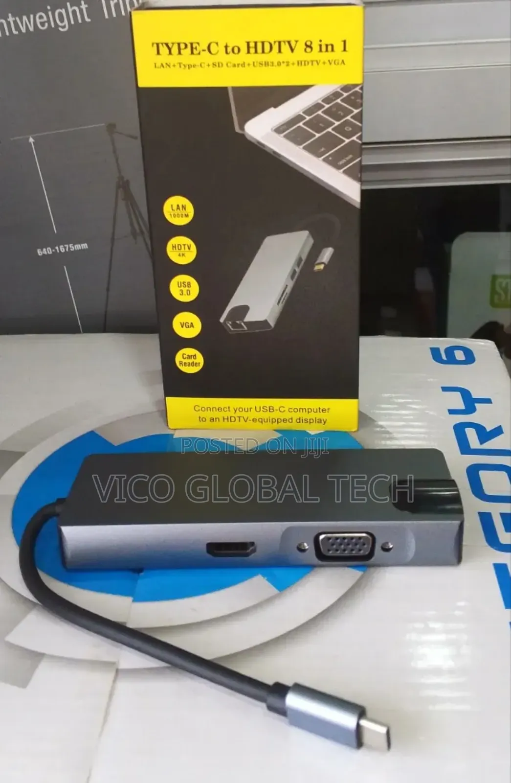 Type-C to HDTV 8in1