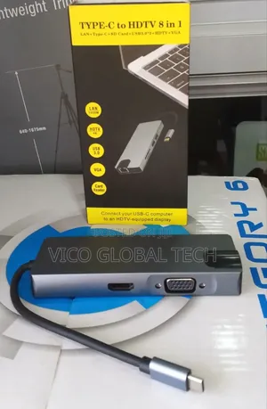 Type-C to HDTV 8in1