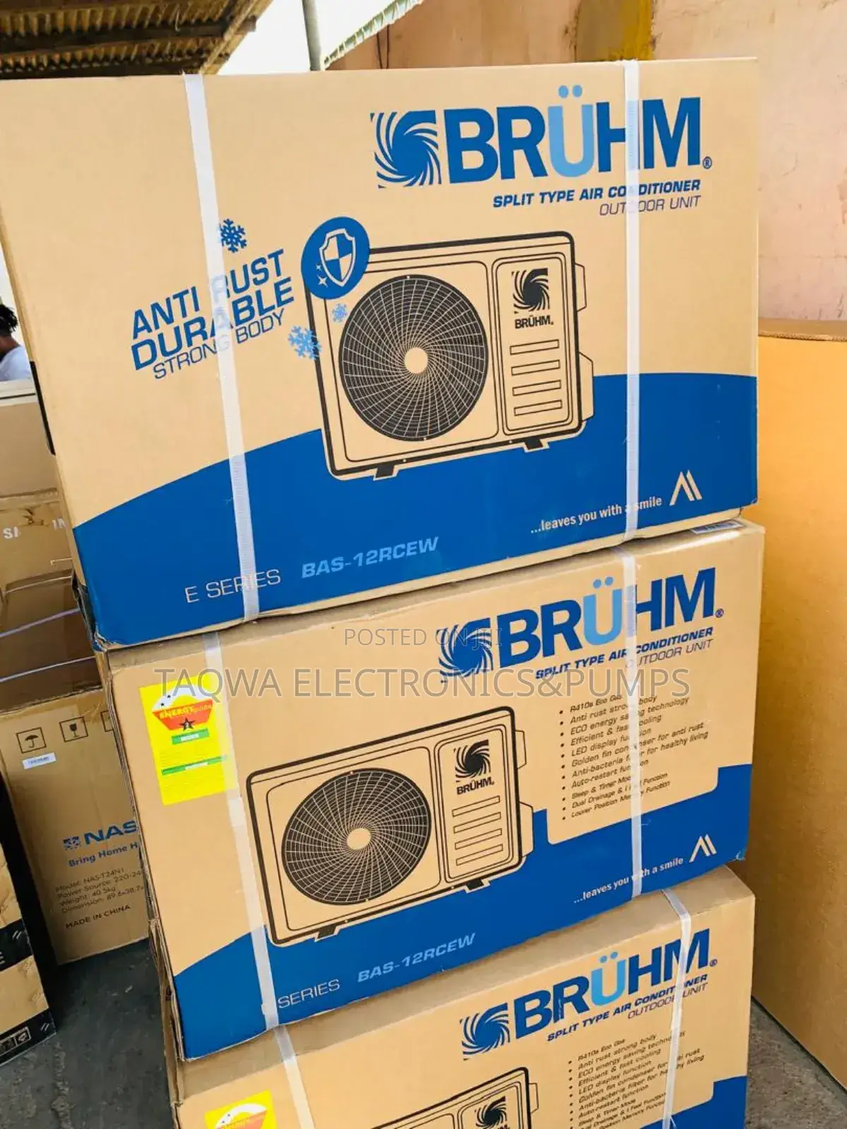 Exactly 1.5hp Bruhm 1.5hp Air Conditioner