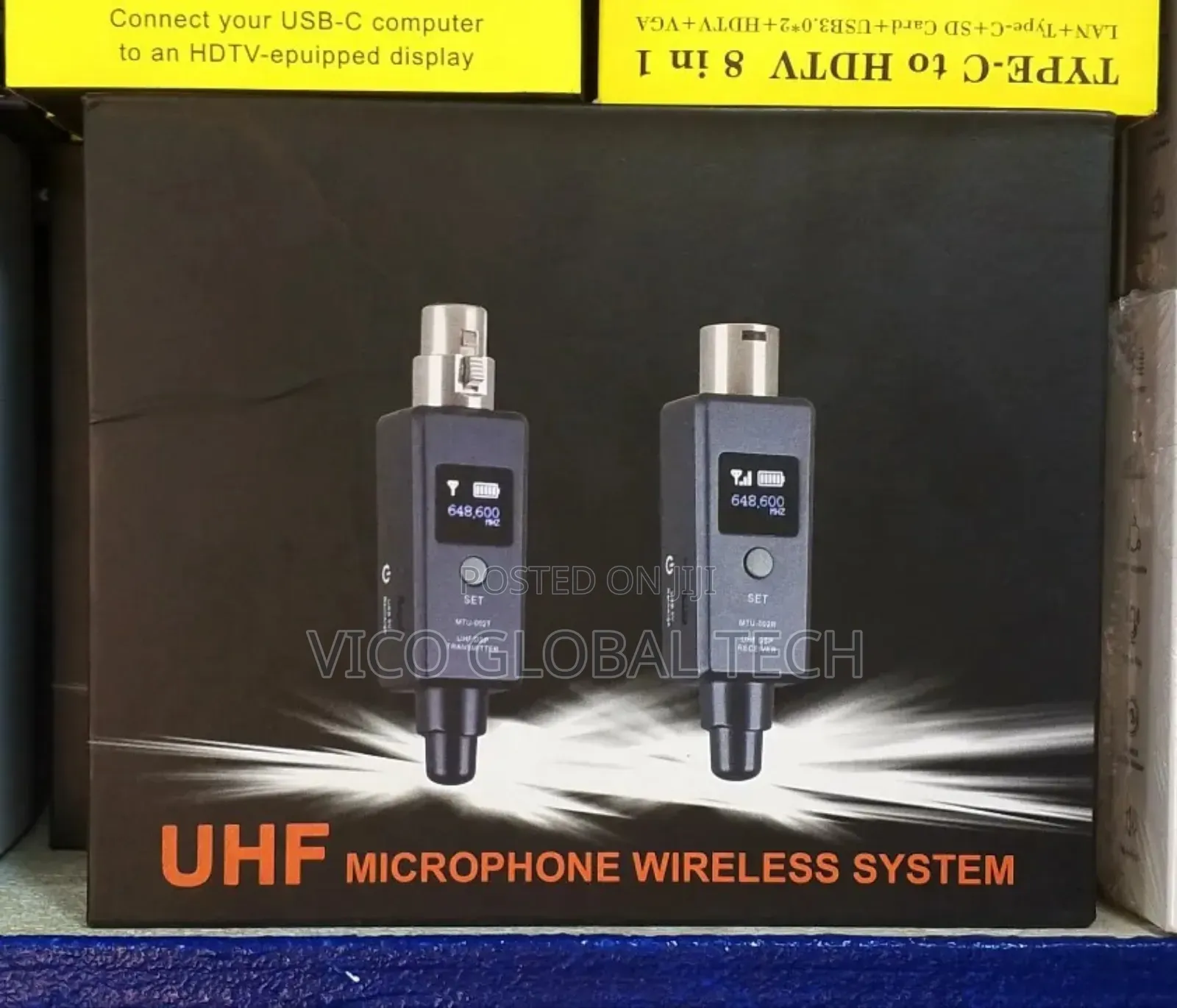 Uhf Ultra High Frequency Wireless Microphone
