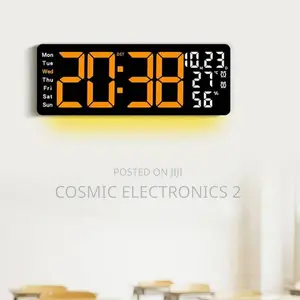 17inch Digital Alarm Wall Clock