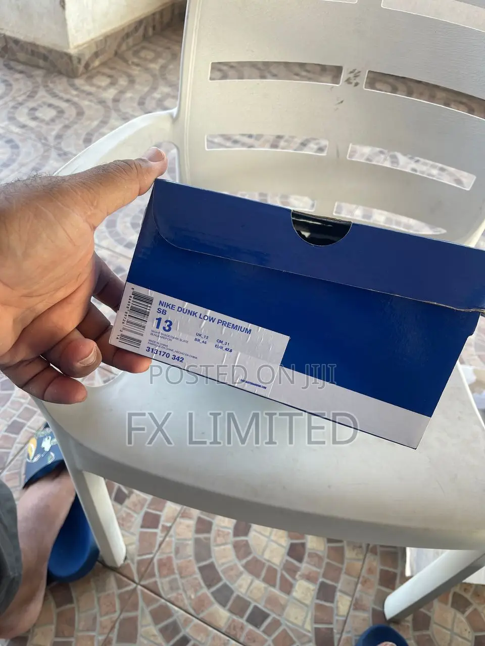 Nike Sb Dunk Low Blue Lobster Size Us13