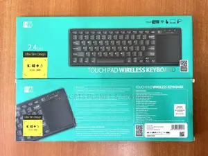 Heatz Ultra Slim Touch Pad 2.4ghz Wireless Keyboard - Zk05