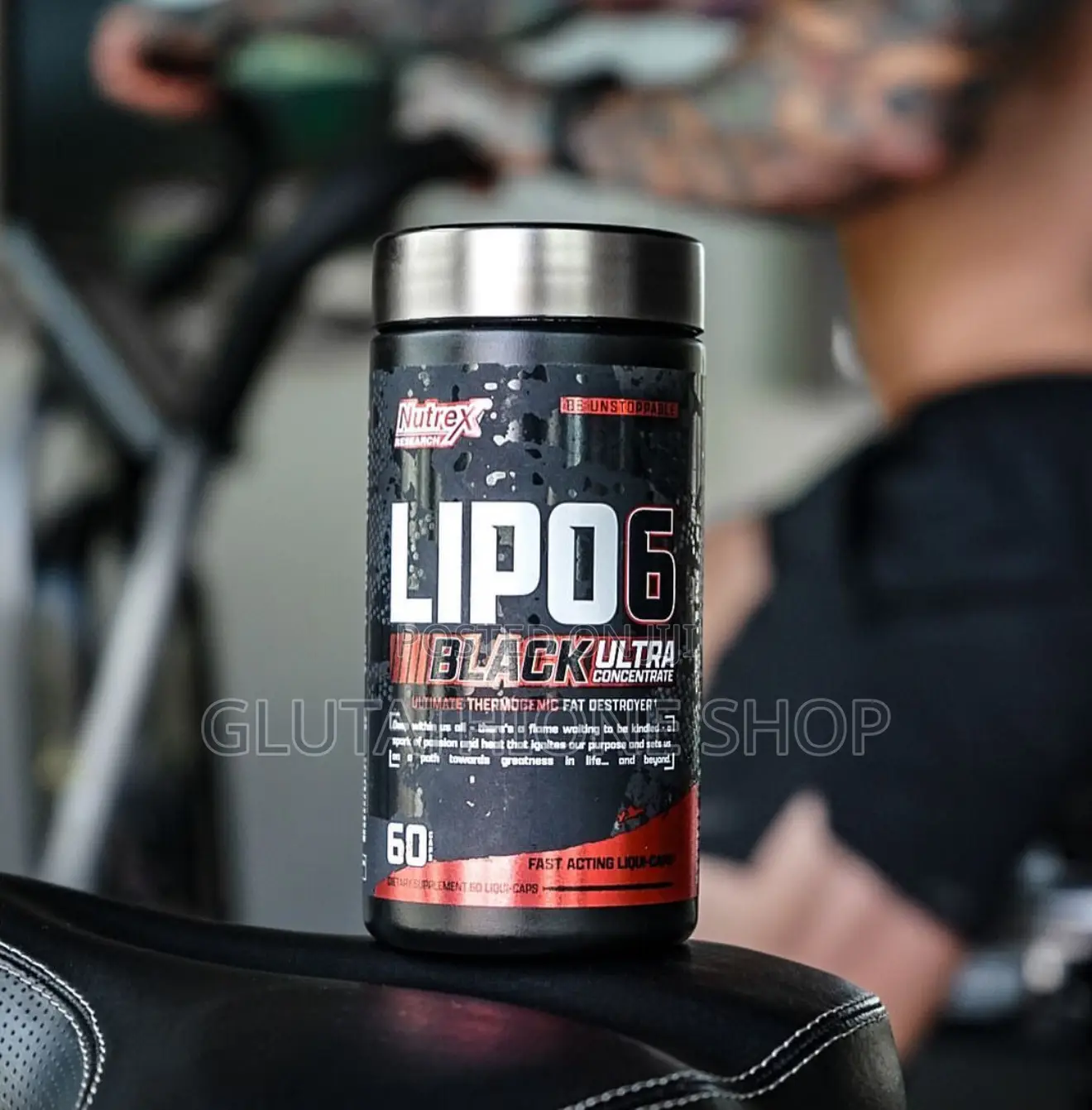 New Nutrex Lipo-6 Black Ultra Fat Burner Supplement,