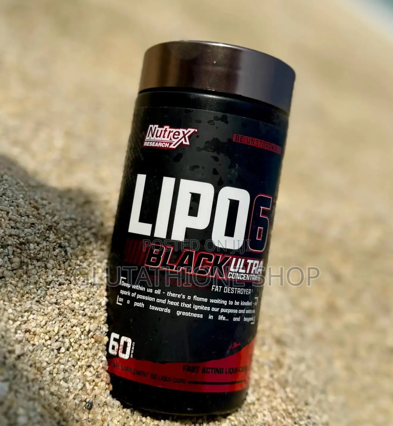 New Nutrex Lipo-6 Black Ultra Fat Burner Supplement,