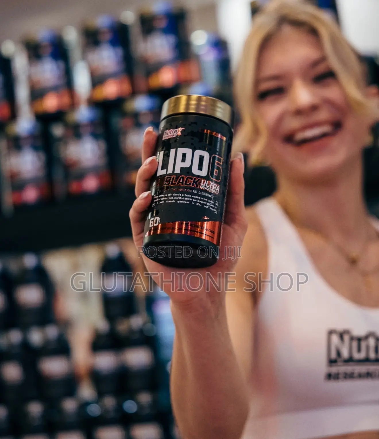 New Nutrex Lipo-6 Black Ultra Fat Burner Supplement,