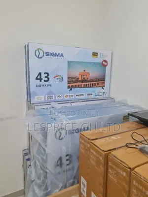 Sigma 43" Led Tv- Fits Any Room
