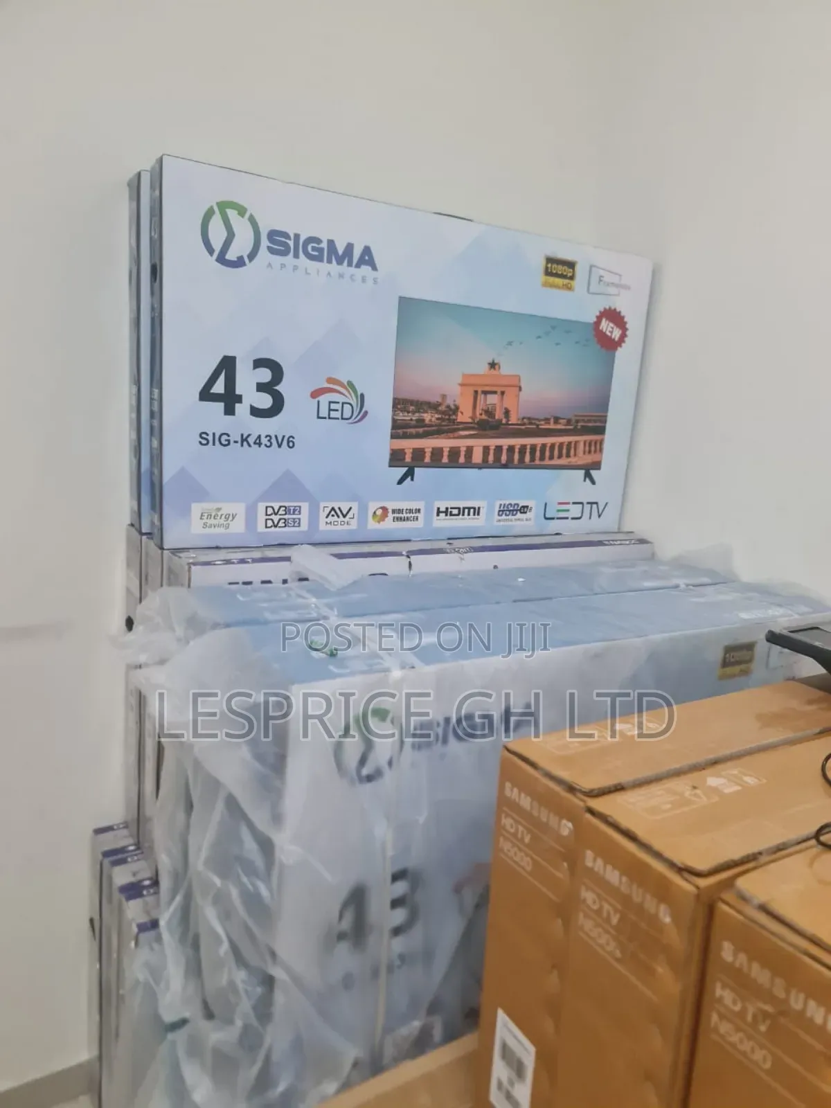 Sigma 43" Digital Tv : Space Saving Design
