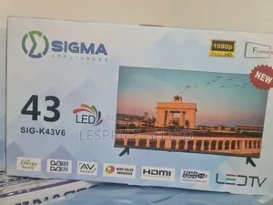 Sigma 43" Tv- Wall Mountable!