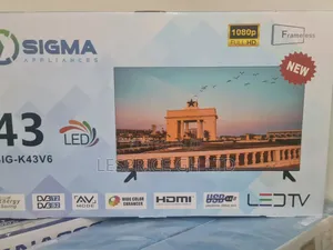 Sigma 43" Tv- Wall Mountable!