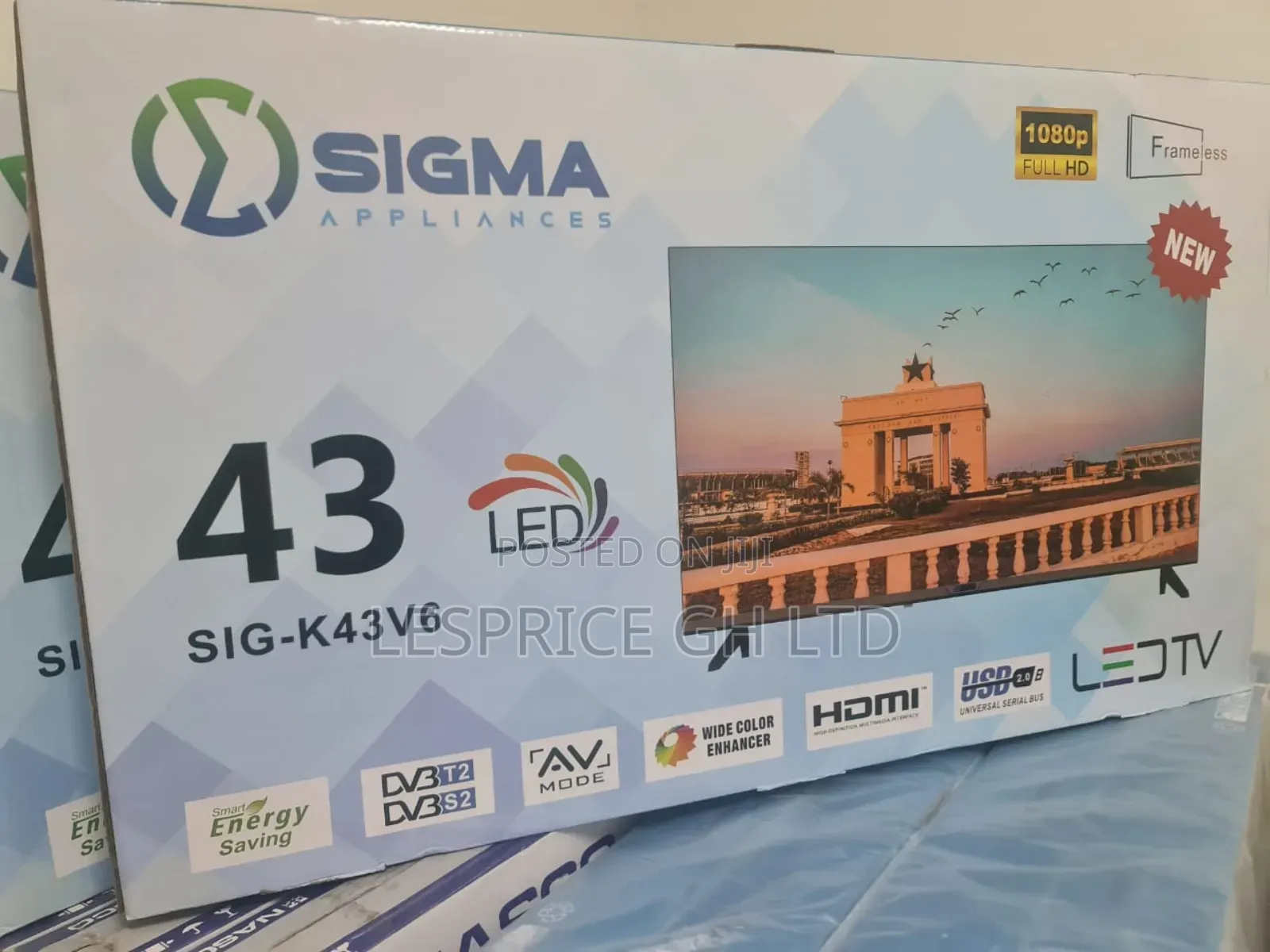 Sigma 43" Led Tv: Clear Sound!