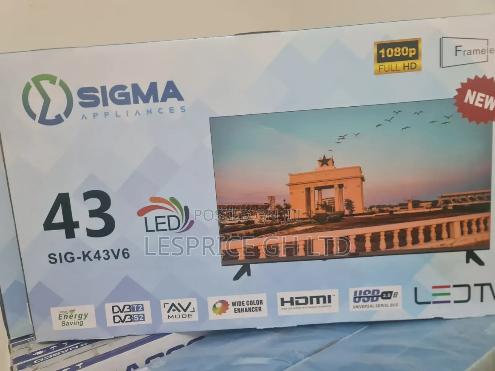 Sigma 43" Tv : Beautiful Display: