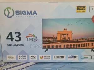Sigma 43" Tv : Beautiful Display: