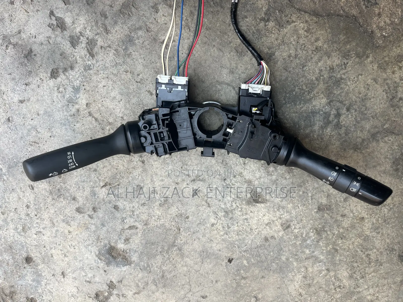 Yaris Wiper and Headlight Switch