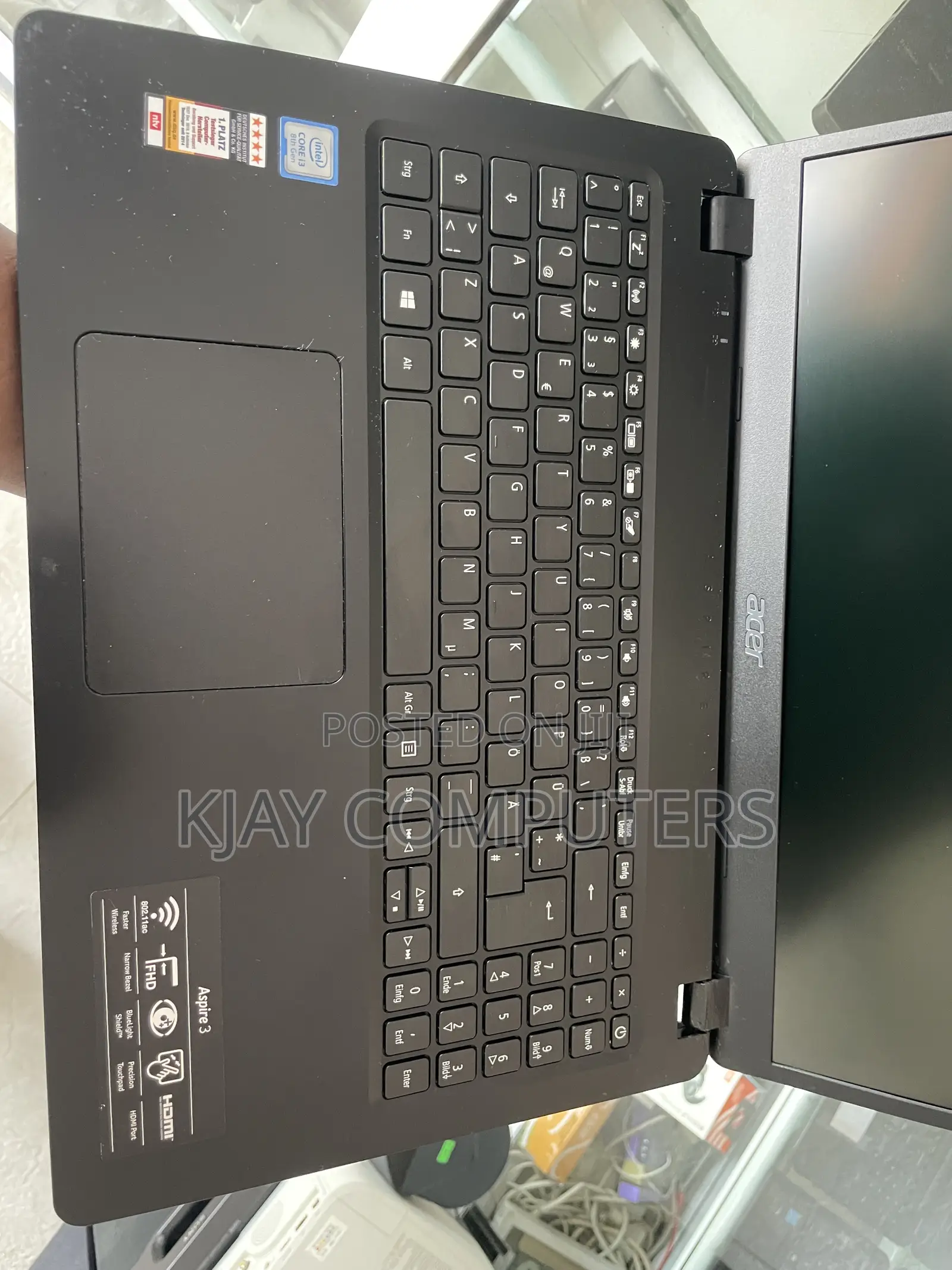 Laptop Acer Aspire A315 52 8GB Intel Core i3 SSD 256GB