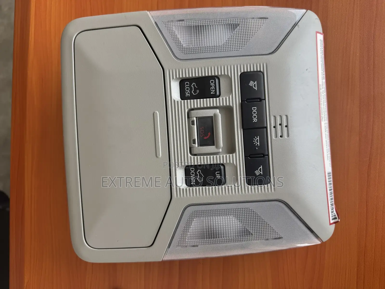 19 20 21 22 Toyota Rav-4 Overhead Roof Console