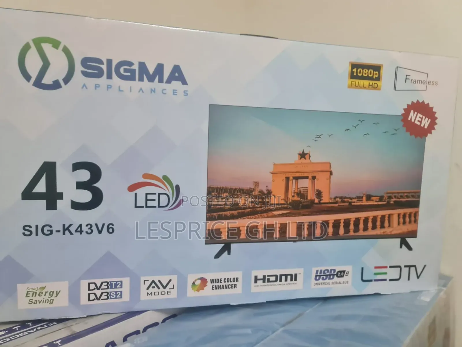 43" Digital Satellite Tv - Sigma - Comfort View