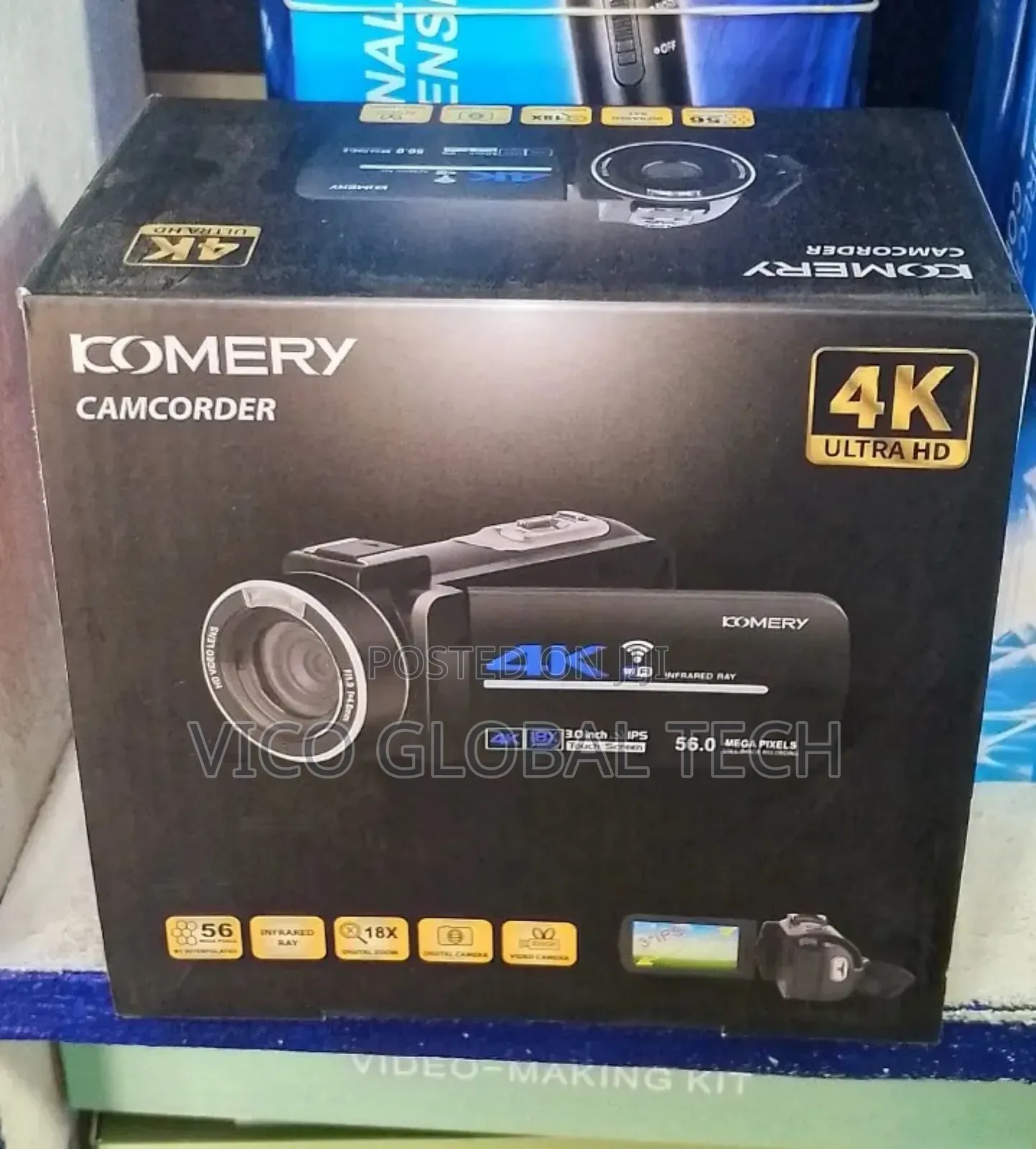 Komery Ultra Hd Camcorder