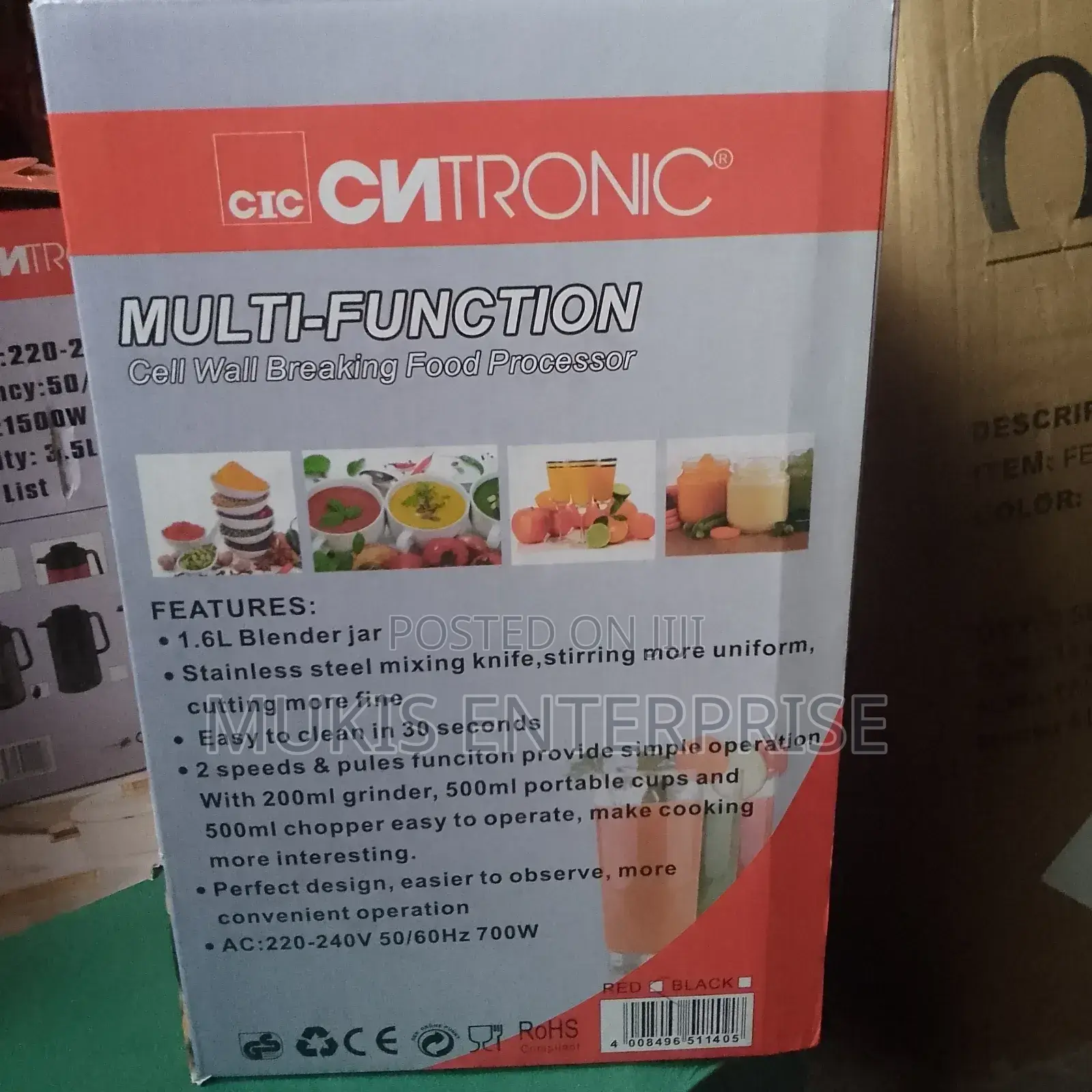 Cntronic 4 in 1 Multifunctional Blender