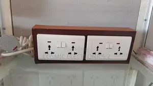 Wooden Power Extension Box