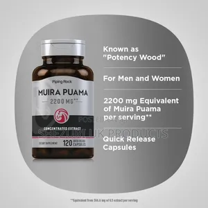  Muira Puama 2200 Mg - Libido Boost - Men Women