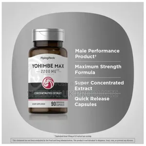  Yohimbe Max, 2200 Mg - Male Performance