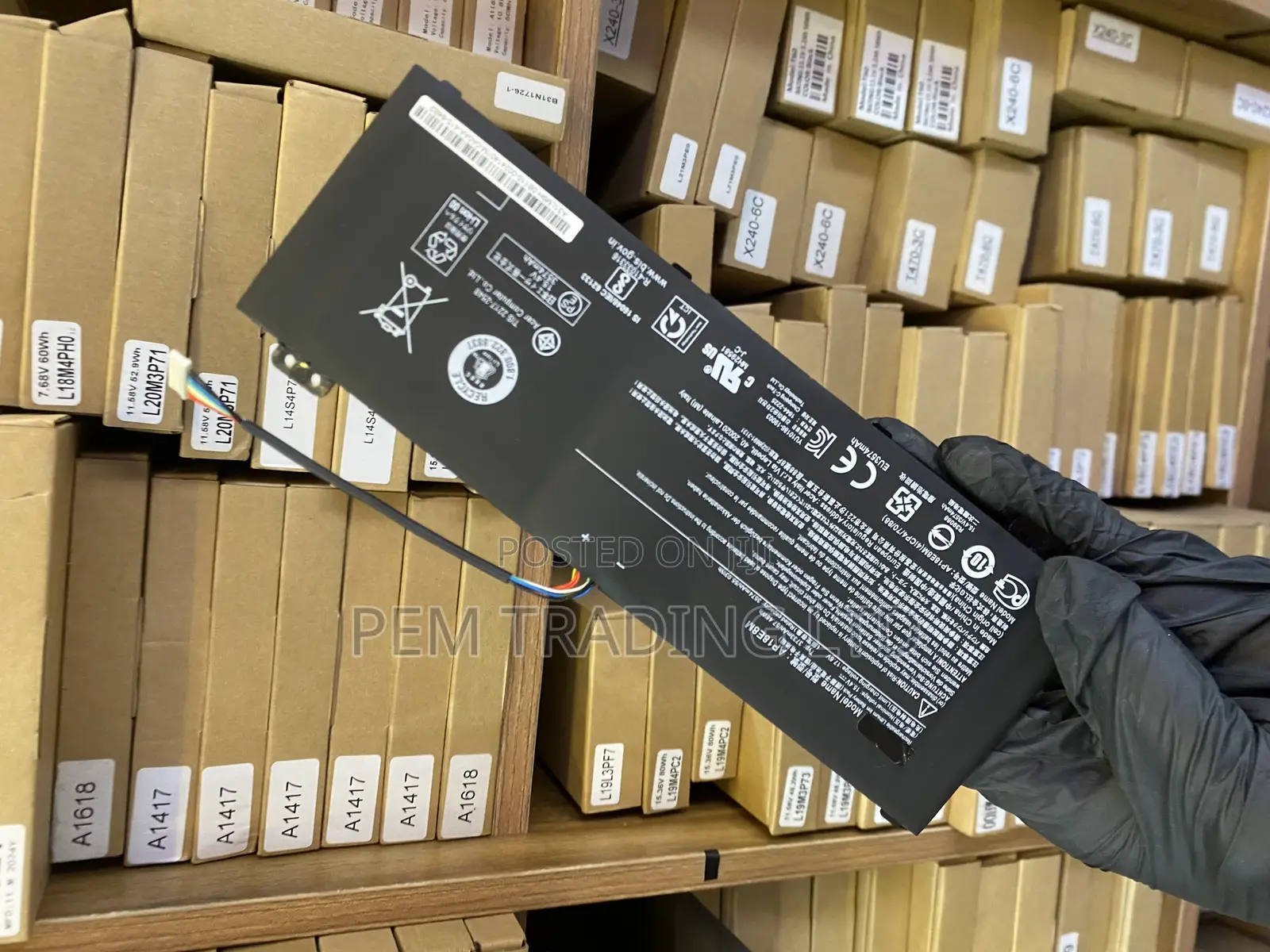 Ap18e8m Ap18e7m Laptop Battery Compatible for Acer Nitro 5