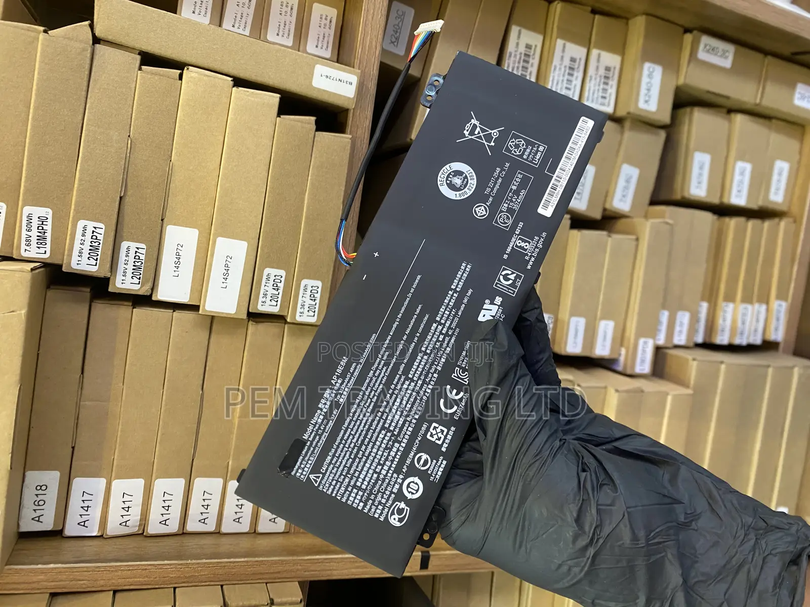 Ap18e8m Ap18e7m Laptop Battery Compatible for Acer Nitro 5