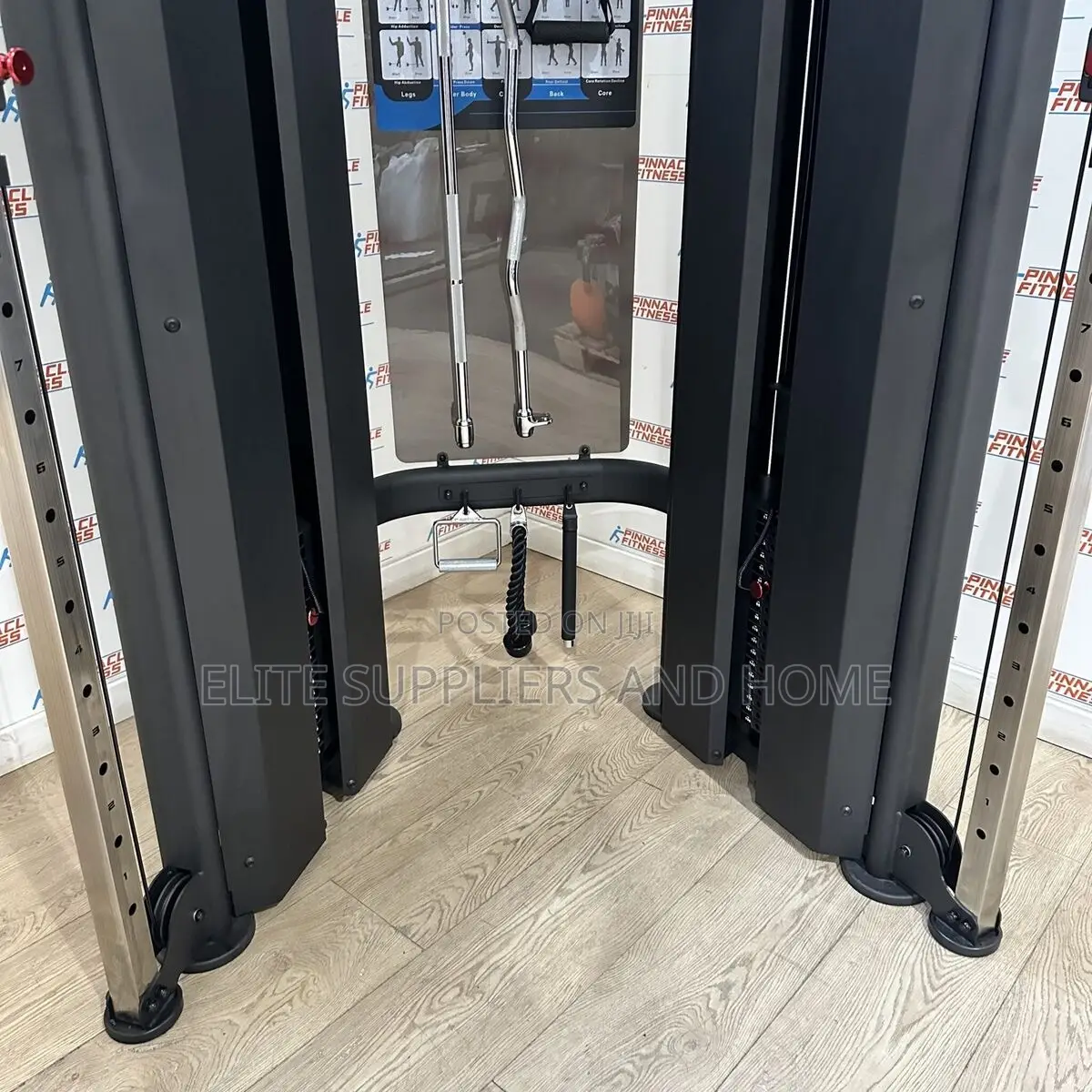 Commercial Dual Adjustable Pulley Single Station