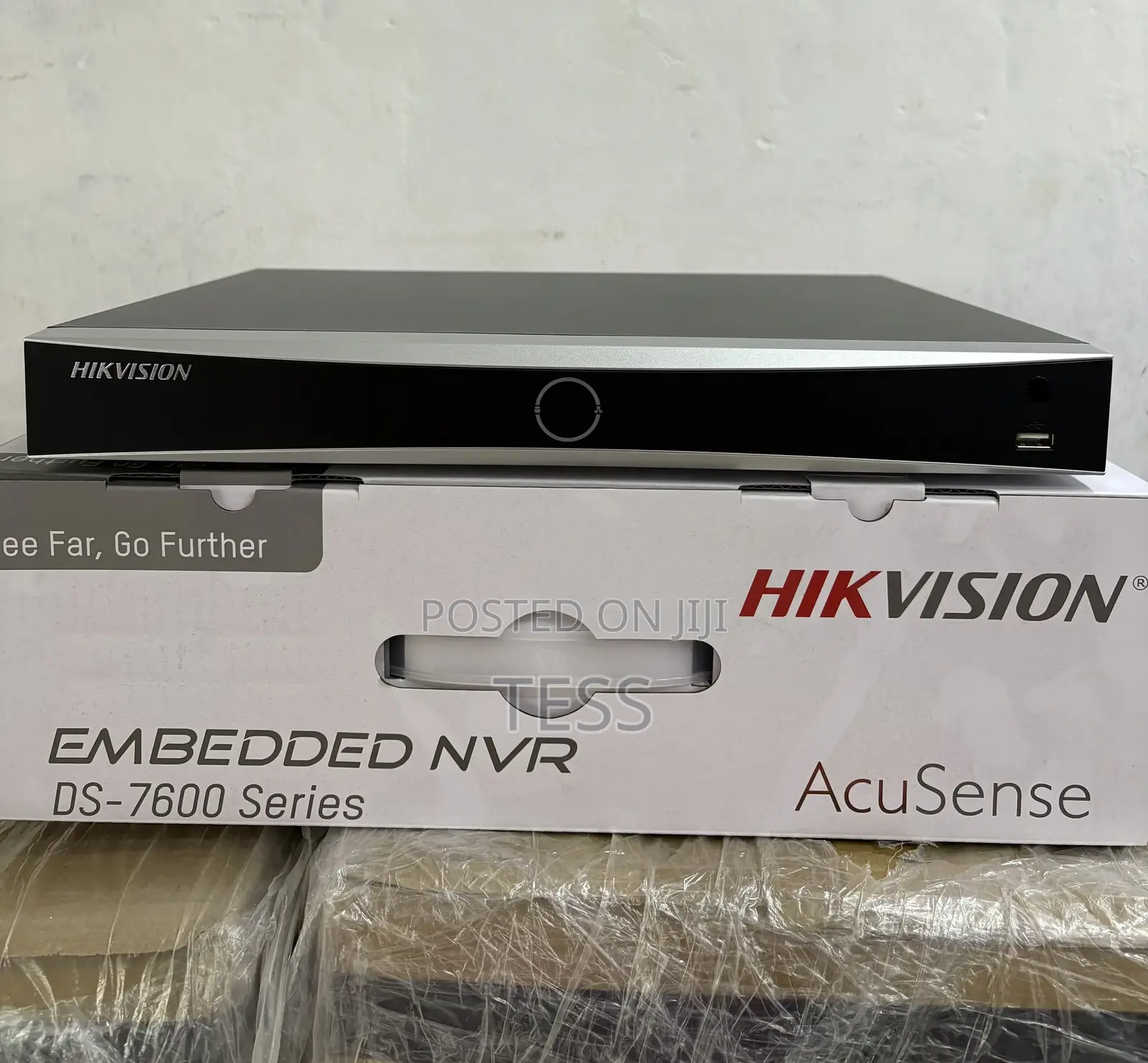 Hikvision 8ch Poe NVR Acusense 2hdd Slot Ds-7608nxi-/8p