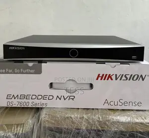 Hikvision 8ch Poe NVR Acusense 2hdd Slot Ds-7608nxi-/8p