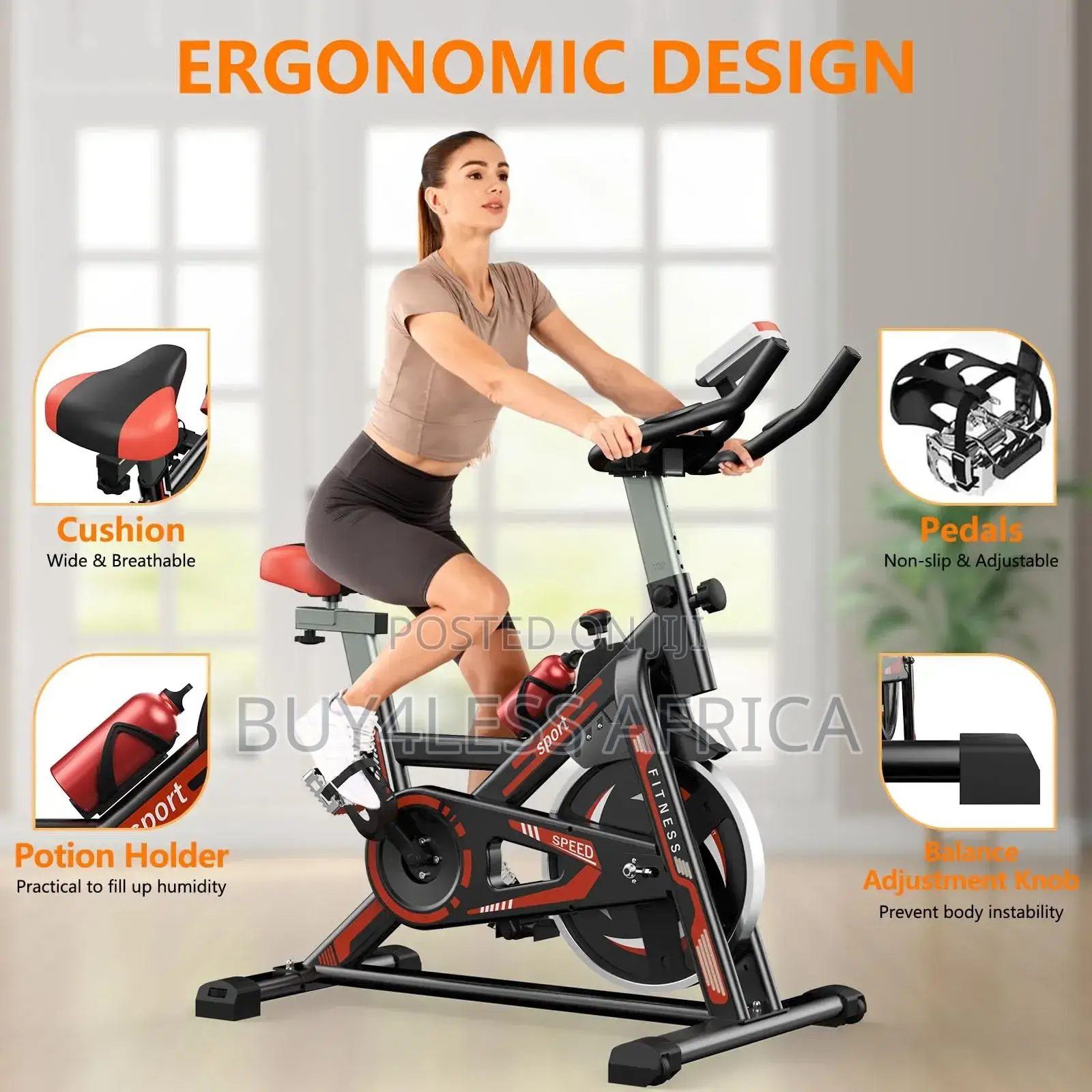 Best Quality Stationary Exercise Bike / Exercise Spin Bike