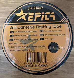 Waterproof Self-Adhesive Flashing Tape 7.5cm X 10m