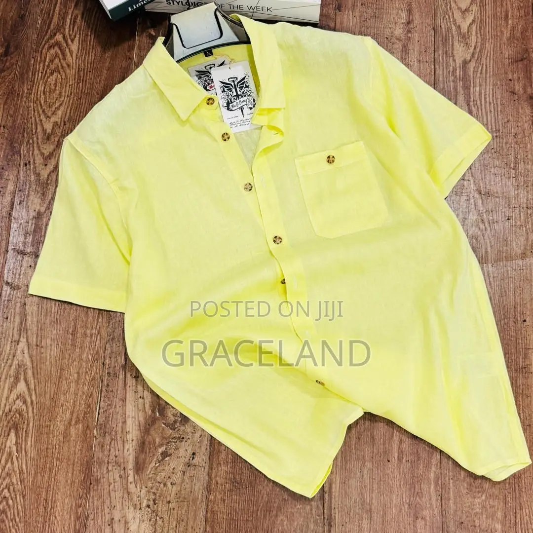 This Is Original Selection New Shirt Linen Available for Men