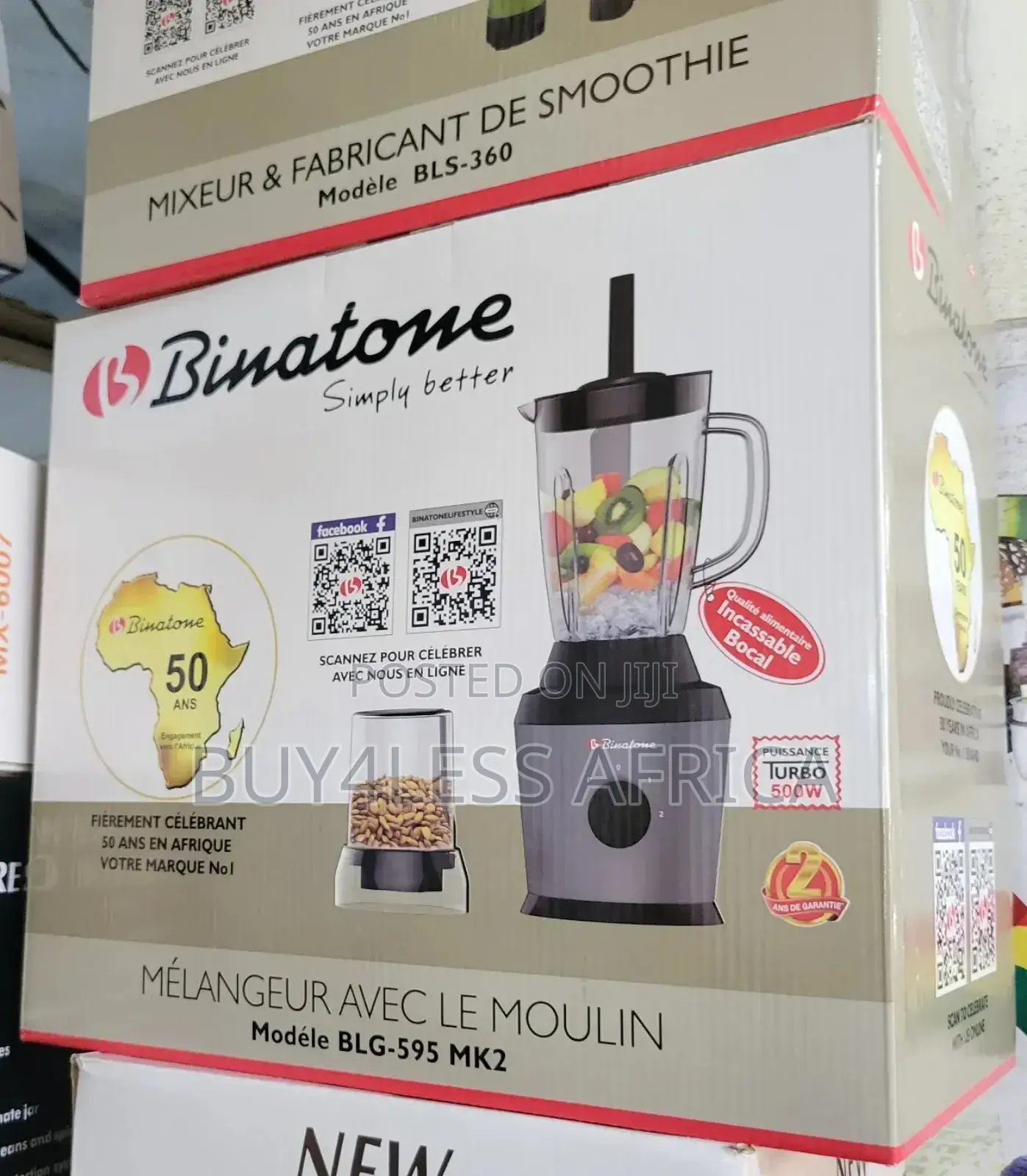 Original Binatone Blender 1.5l Unbreakable (Blg 595 Mk2)