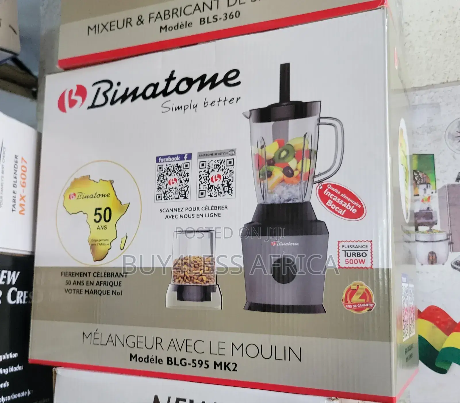 1.5l Professional Original Binatone Blender