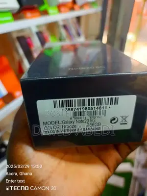 New Samsung Galaxy Note 20 5G 256 GB Black