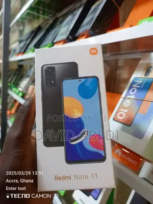 New Xiaomi Redmi Note 11 128 GB Black