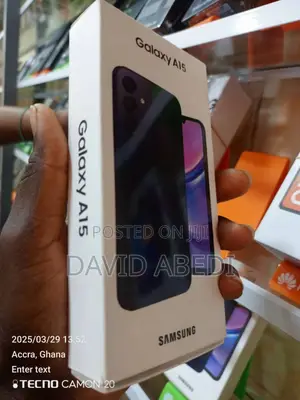 New Samsung Galaxy A15 128 GB Black