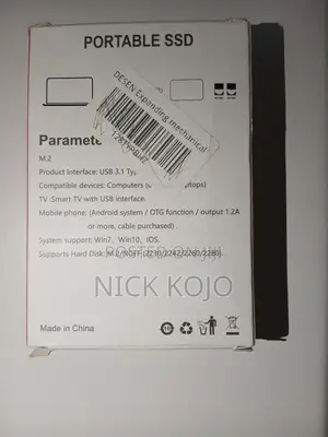 Portable Hard Drive SSD 128tb