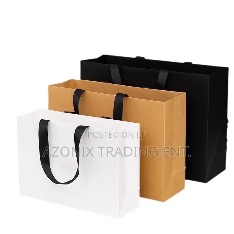 Plain and Customized Paper Gift Bags