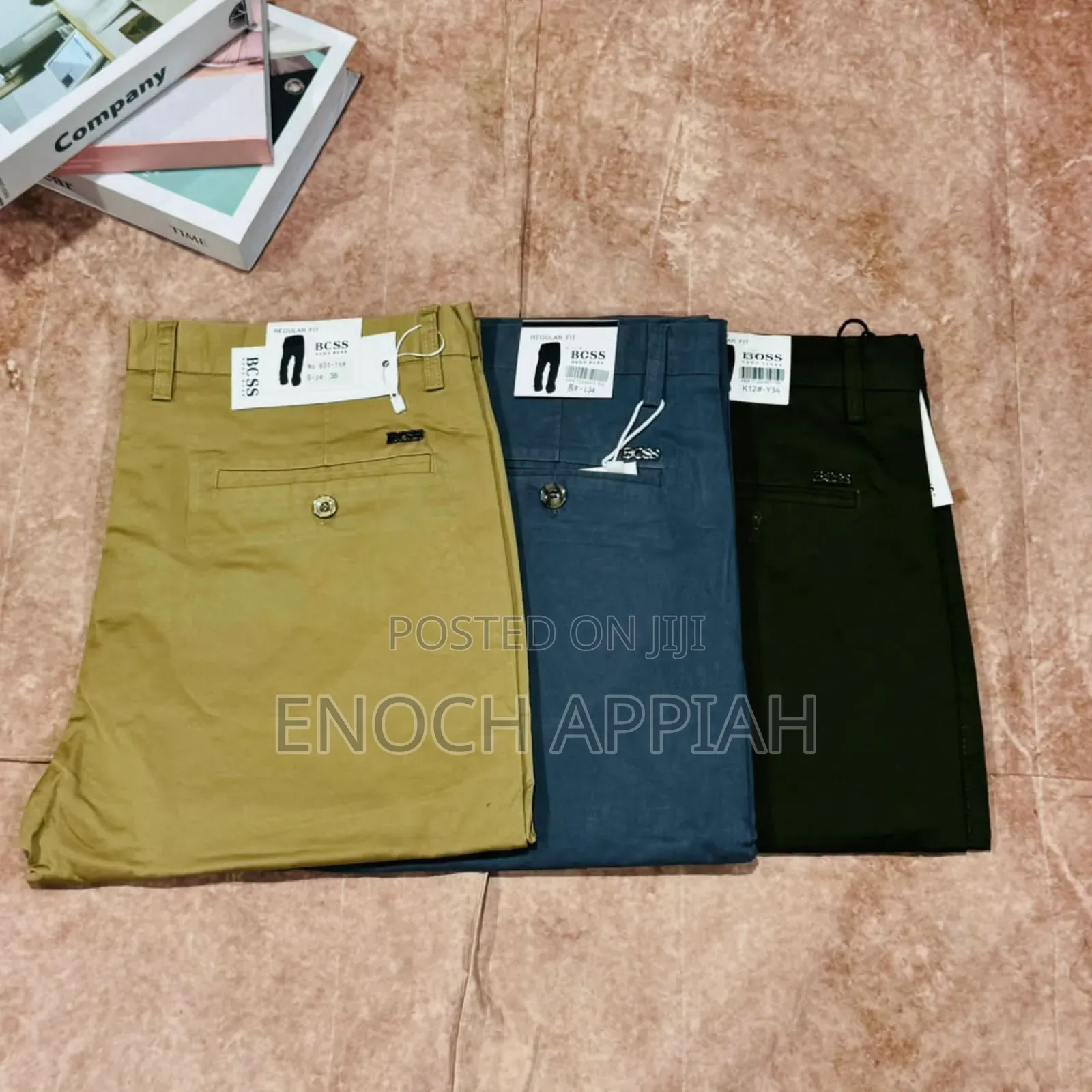 Cargo Pants, Khaki and Material Trousers