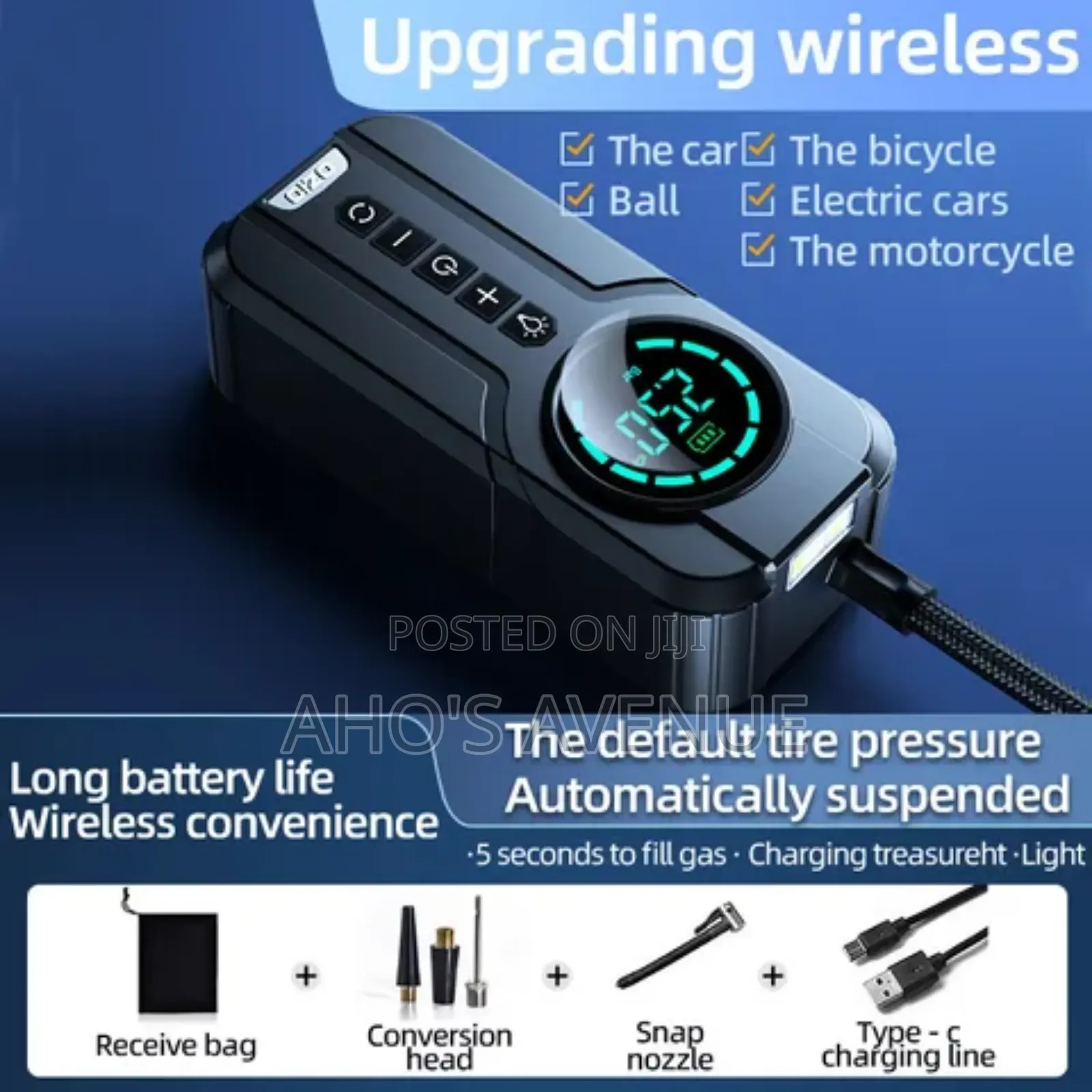Air Pump and Power Bank