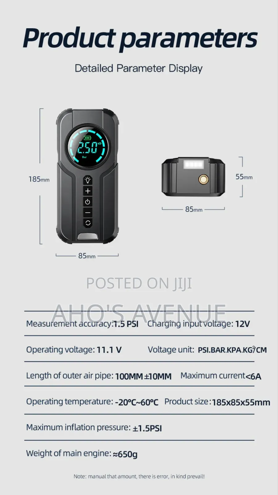 Air Pump and Power Bank